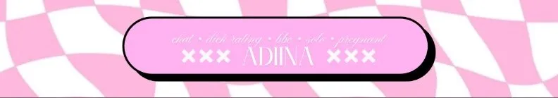 Adiina OnlyFans header