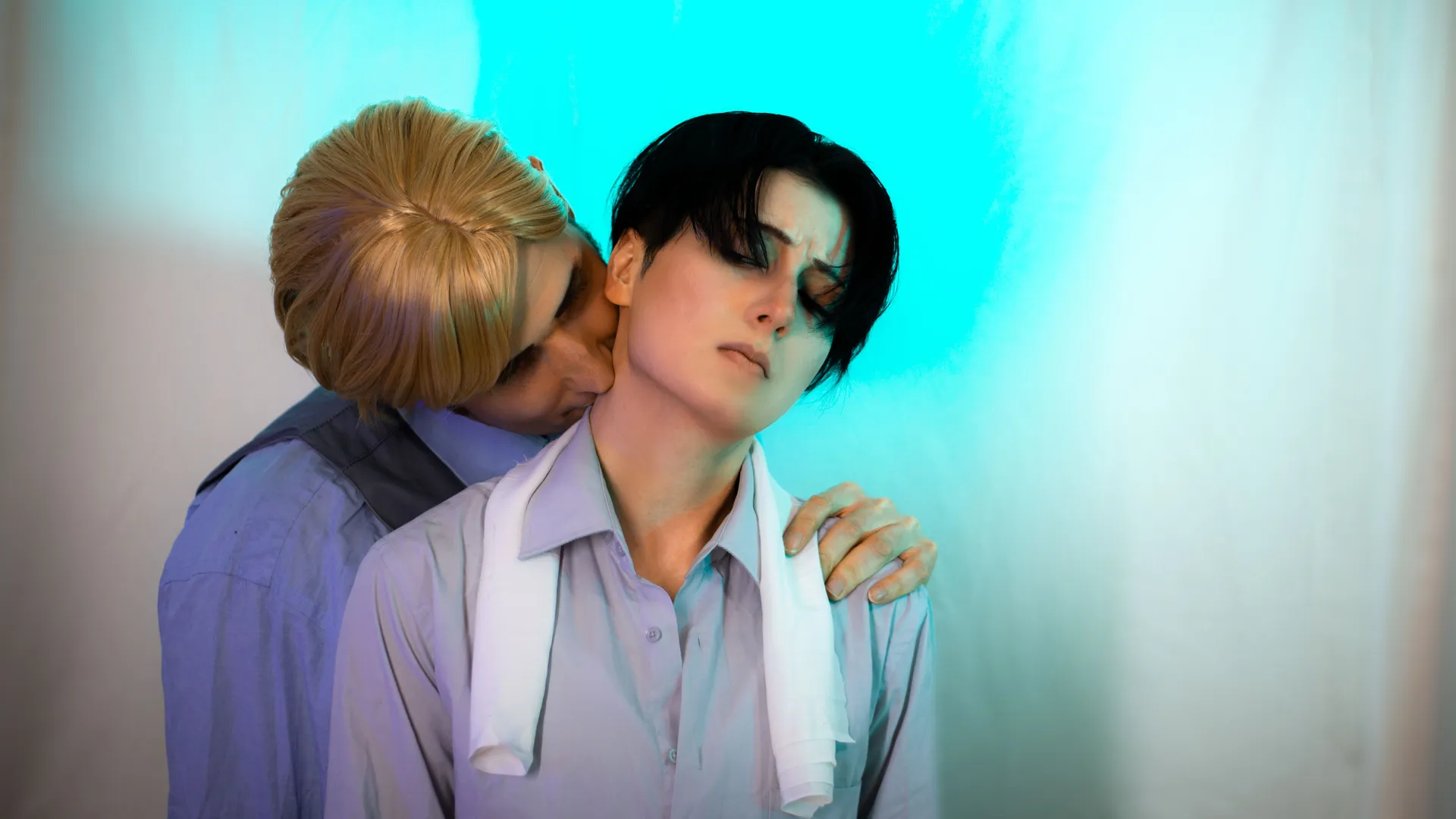 Cosplay Levi and Erwin OnlyFans header