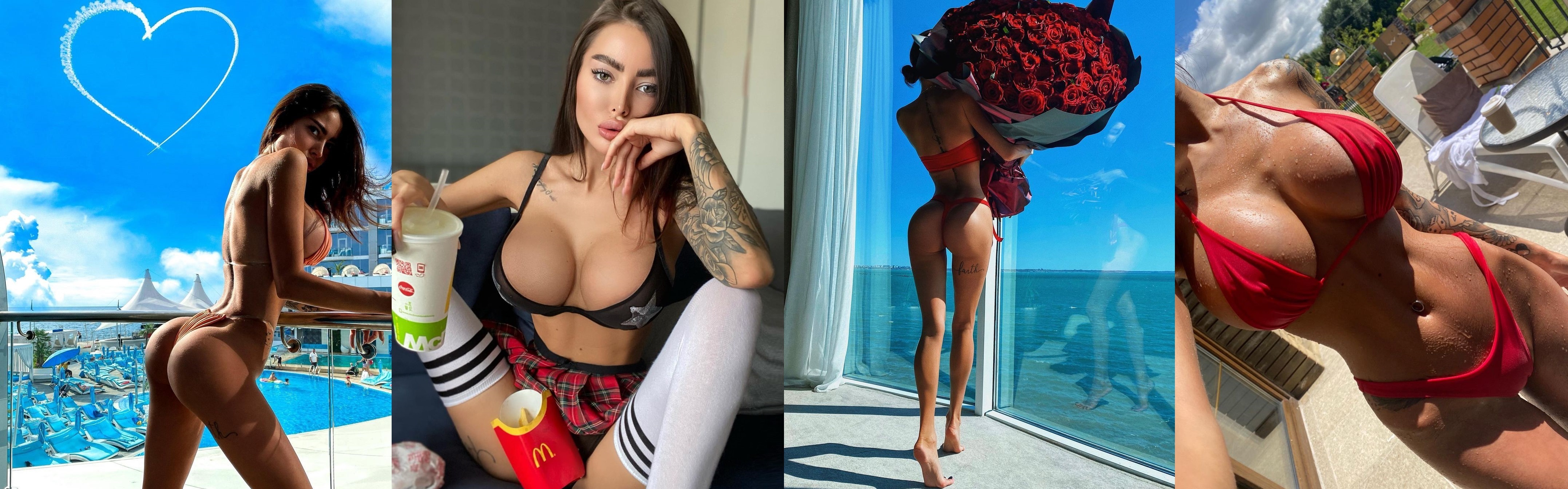 Alena Omovich OnlyFans header