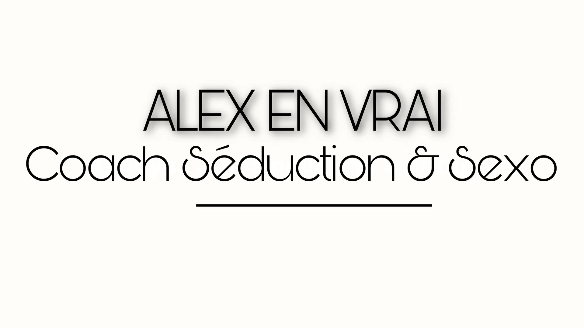 ✨🌹 ALEX EN VRAI 🌹✨ - Ma coach - OnlyFans header