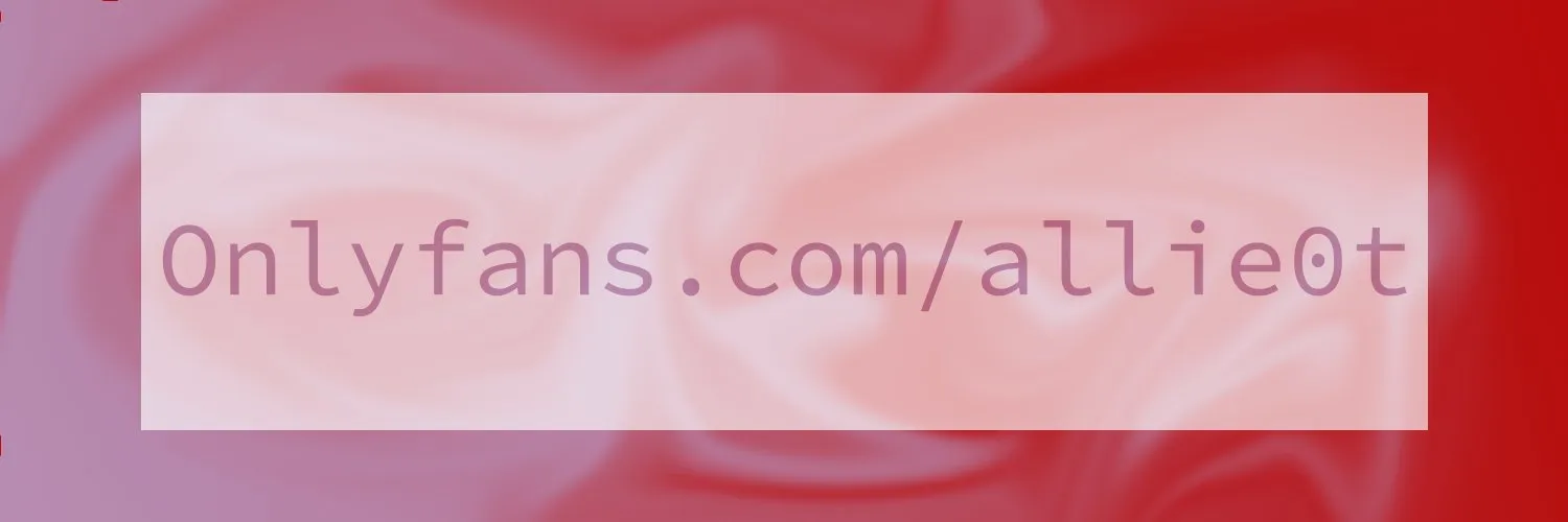 🌸 Allie 🌼 OnlyFans header