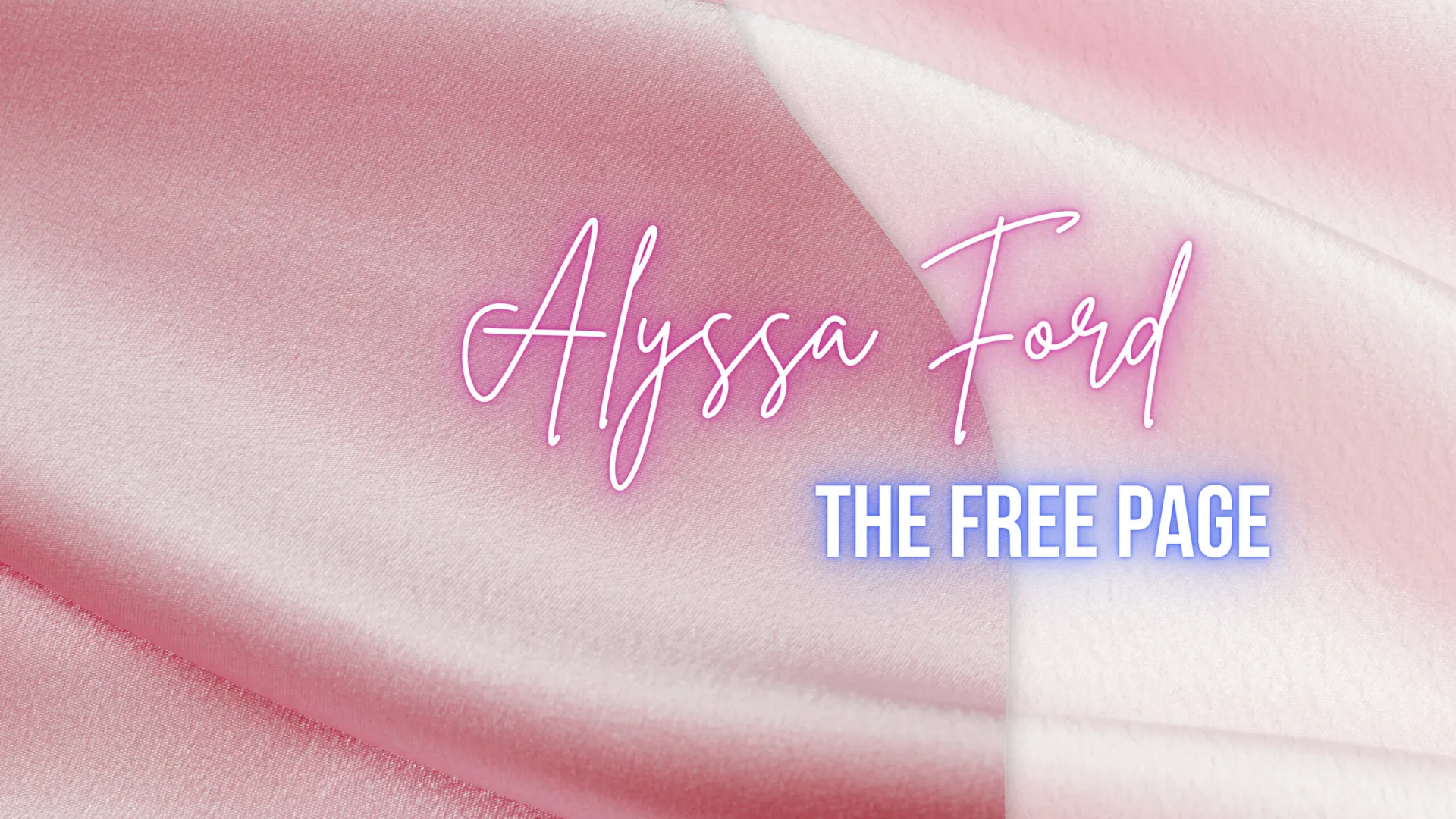 Alyssa Ford FREE OnlyFans header