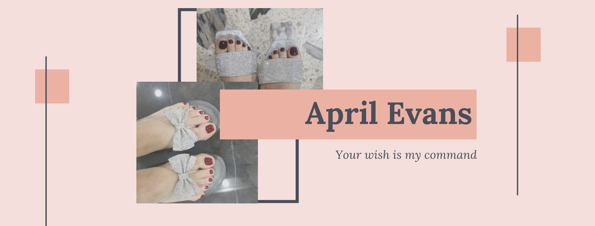April Evans OnlyFans header