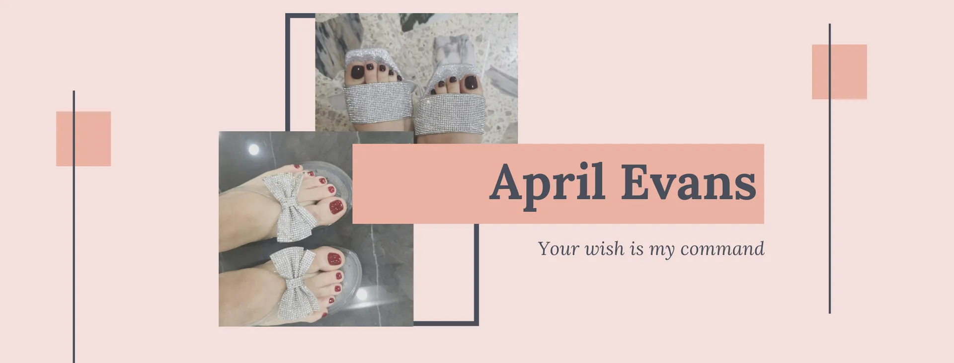 April Evans OnlyFans header
