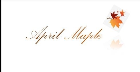 April Maple OnlyFans header