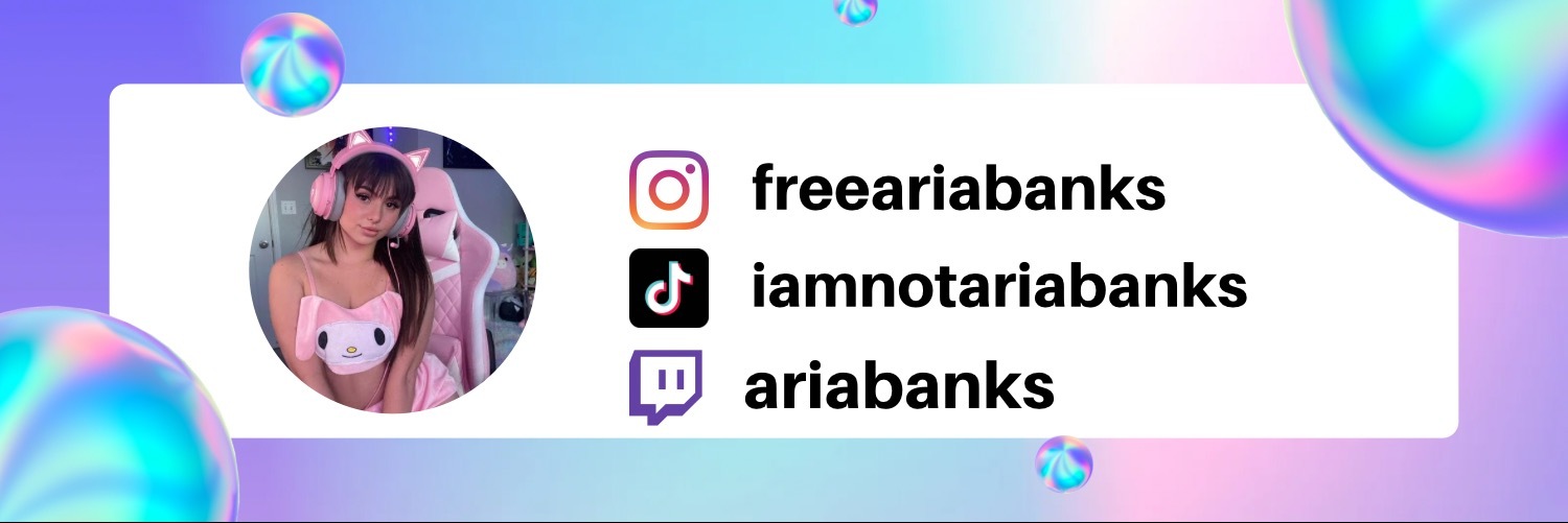Aria Banks OnlyFans header
