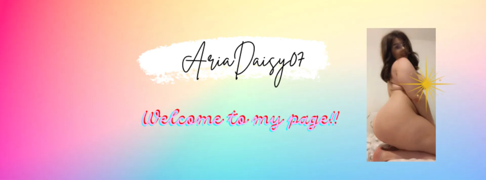 Aria Daisy OnlyFans header