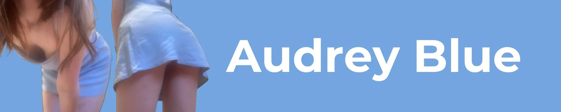Audrey Blue OnlyFans header