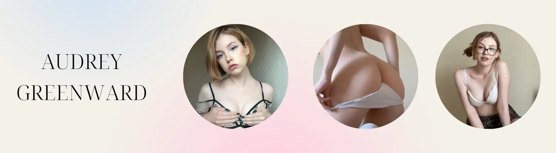 Audrey Greenward OnlyFans header