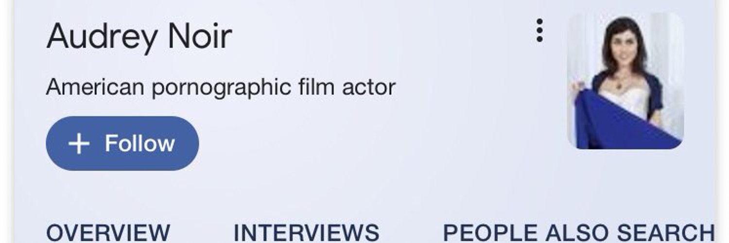 Audrey Noir OnlyFans header