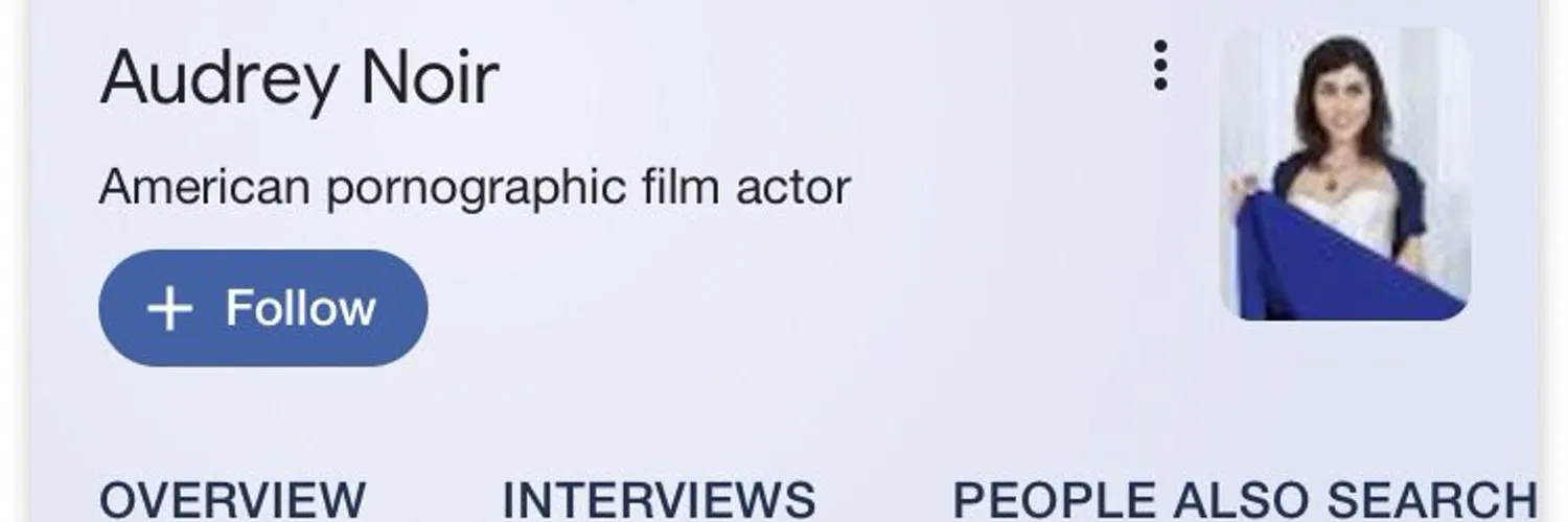 Audrey Noir OnlyFans header