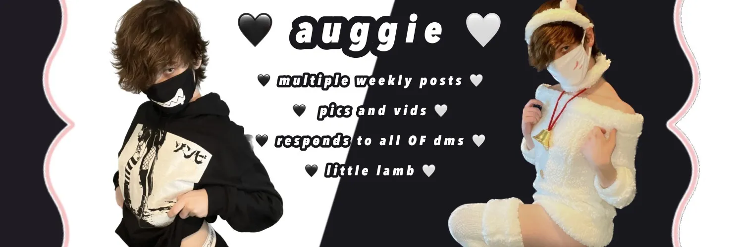 auggie 🤍 OnlyFans header