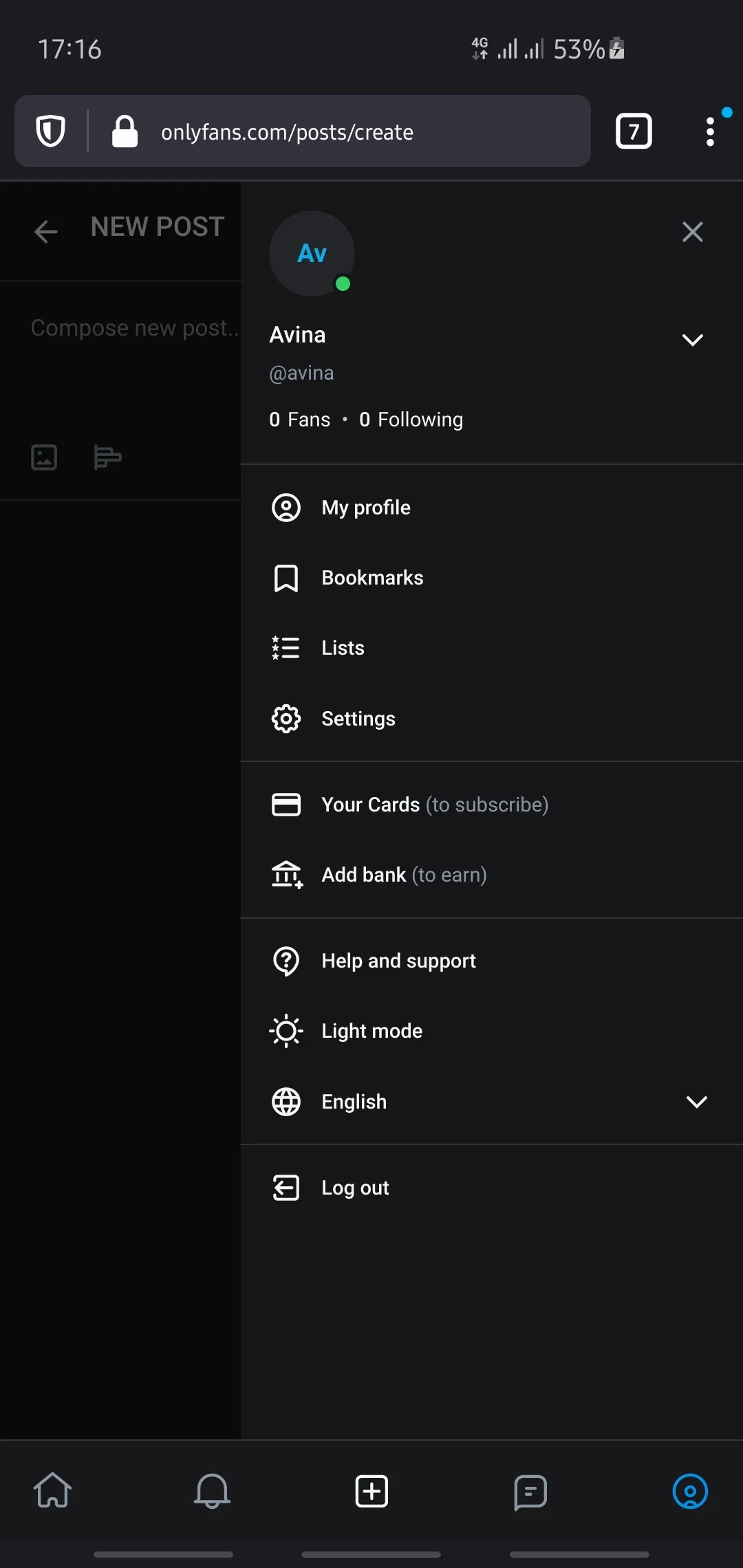 Avina OnlyFans header