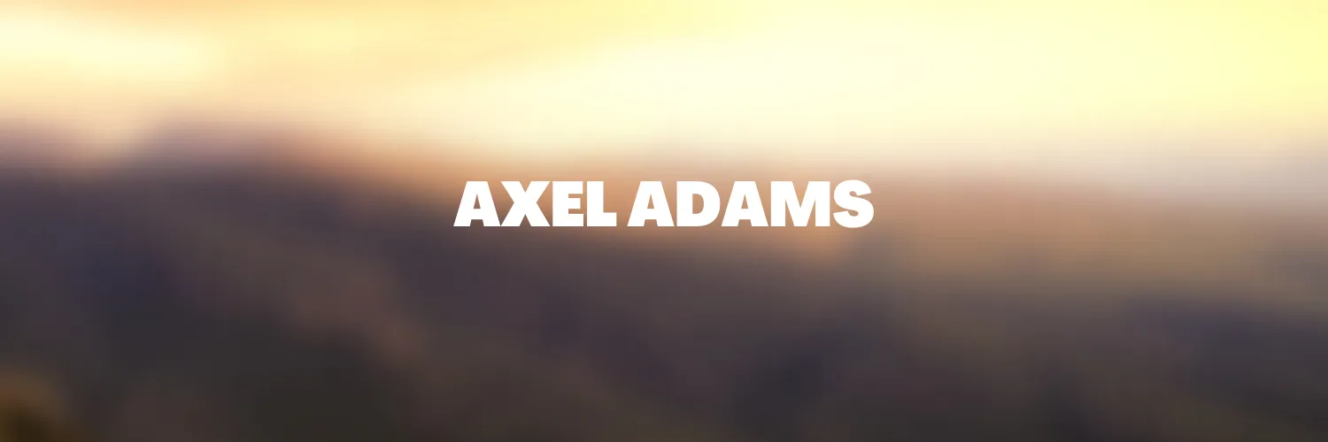 Axel adams OnlyFans header