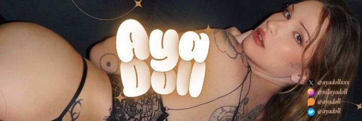 Aya Doll OnlyFans header