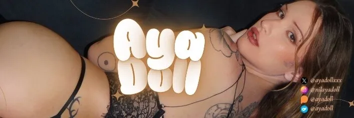 Aya Doll OnlyFans header