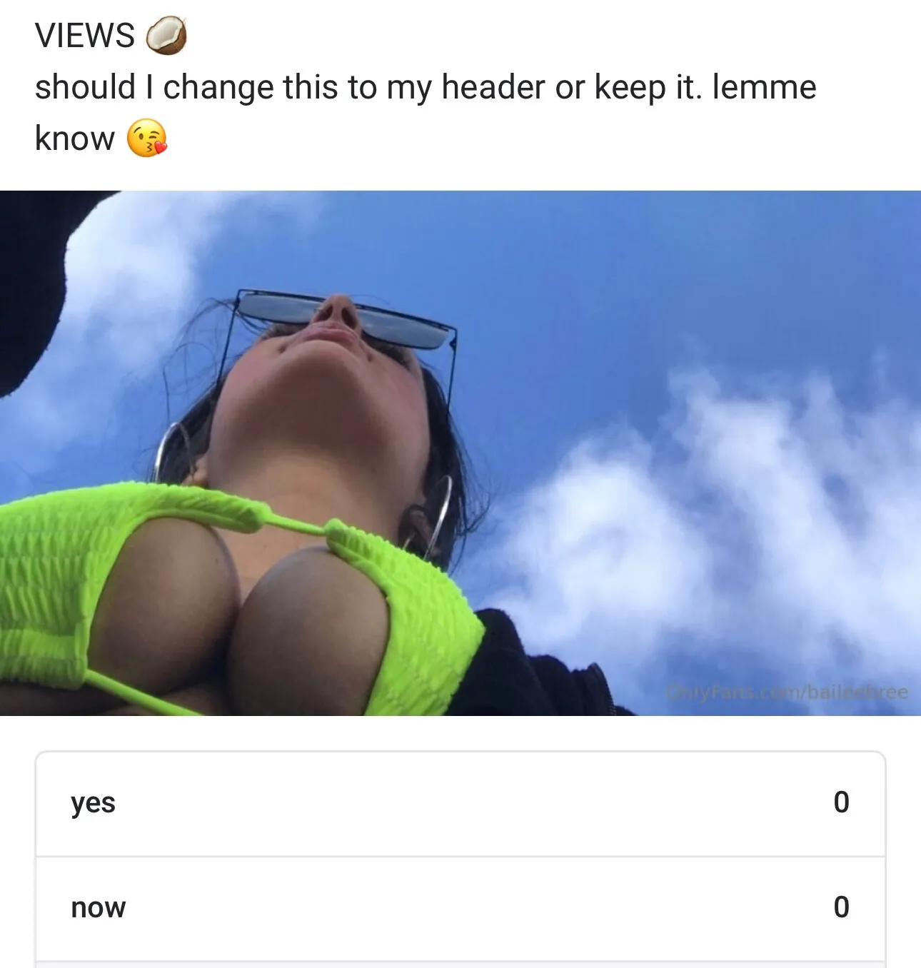 Bailee Bree OnlyFans header