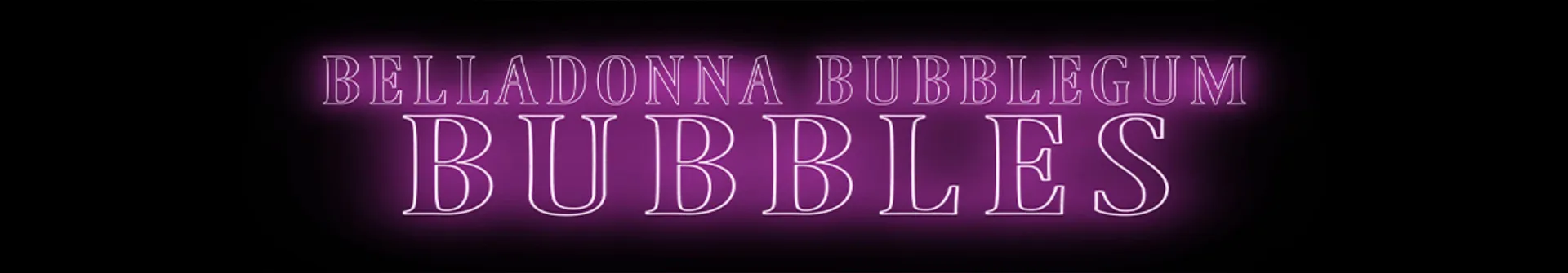 Belladonna Bubblegum Bubbles OnlyFans header