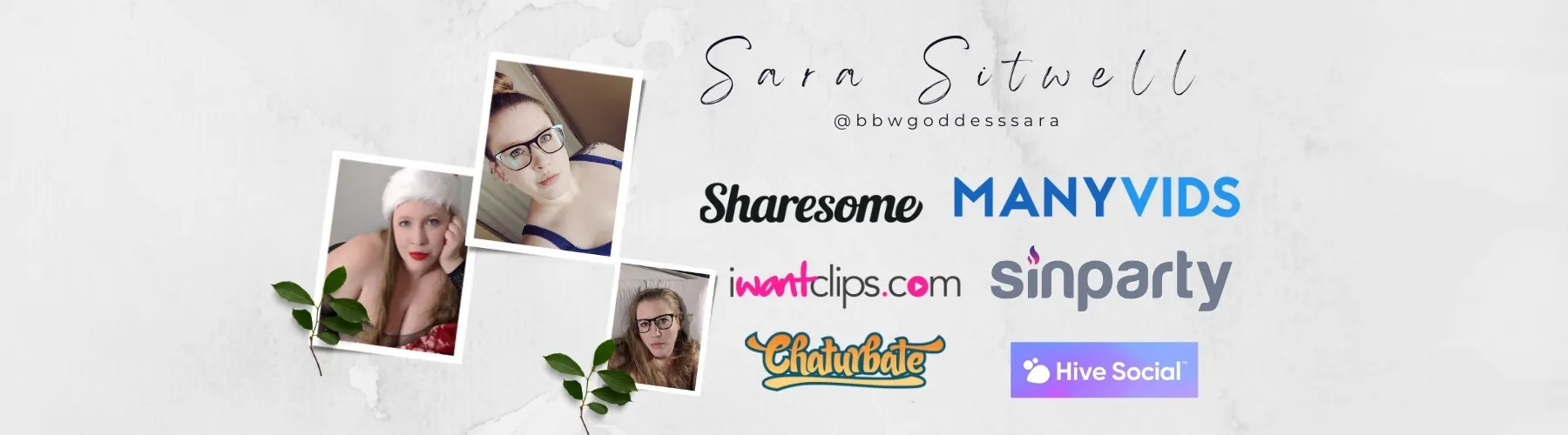 Sara Sitwell OnlyFans header