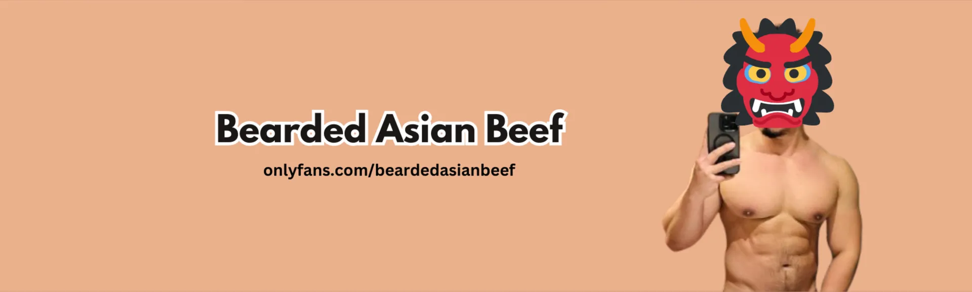 Bearded Asian Beef OnlyFans header
