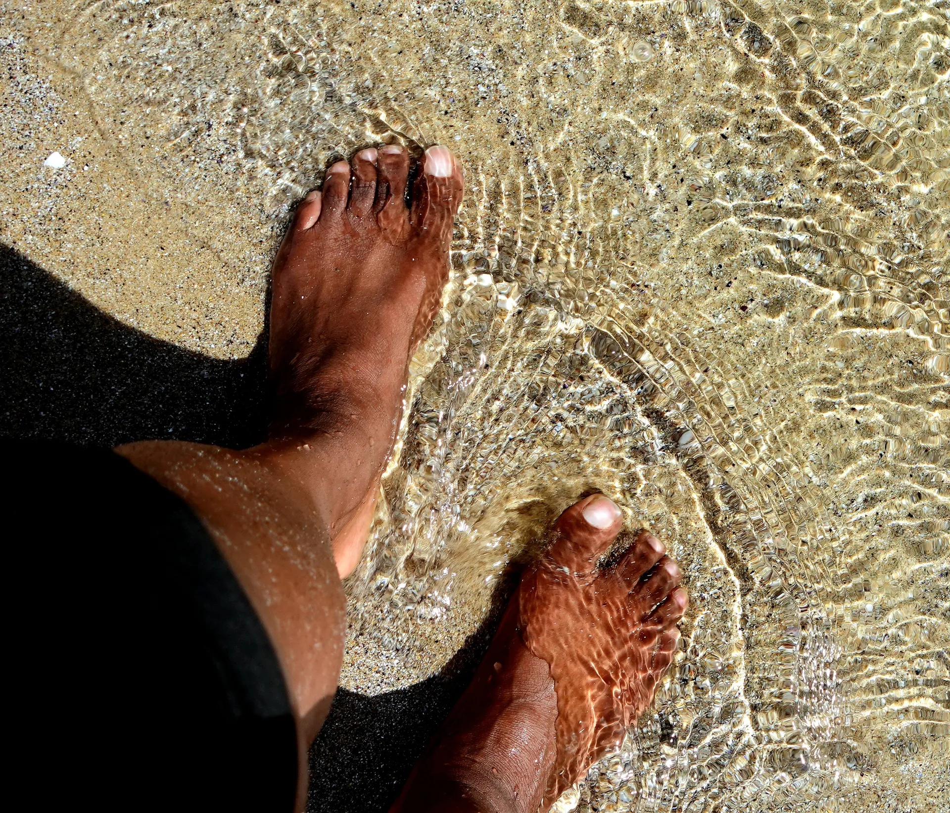 Beautiful Brown Toes and Feet