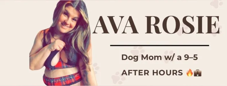 Ava | Dog Mom w. a 9–5 💼🐶 OnlyFans header