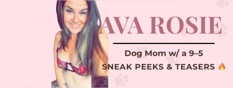 Ava | Dog Mom w/ a 9-5 🐶 (Free) OnlyFans header