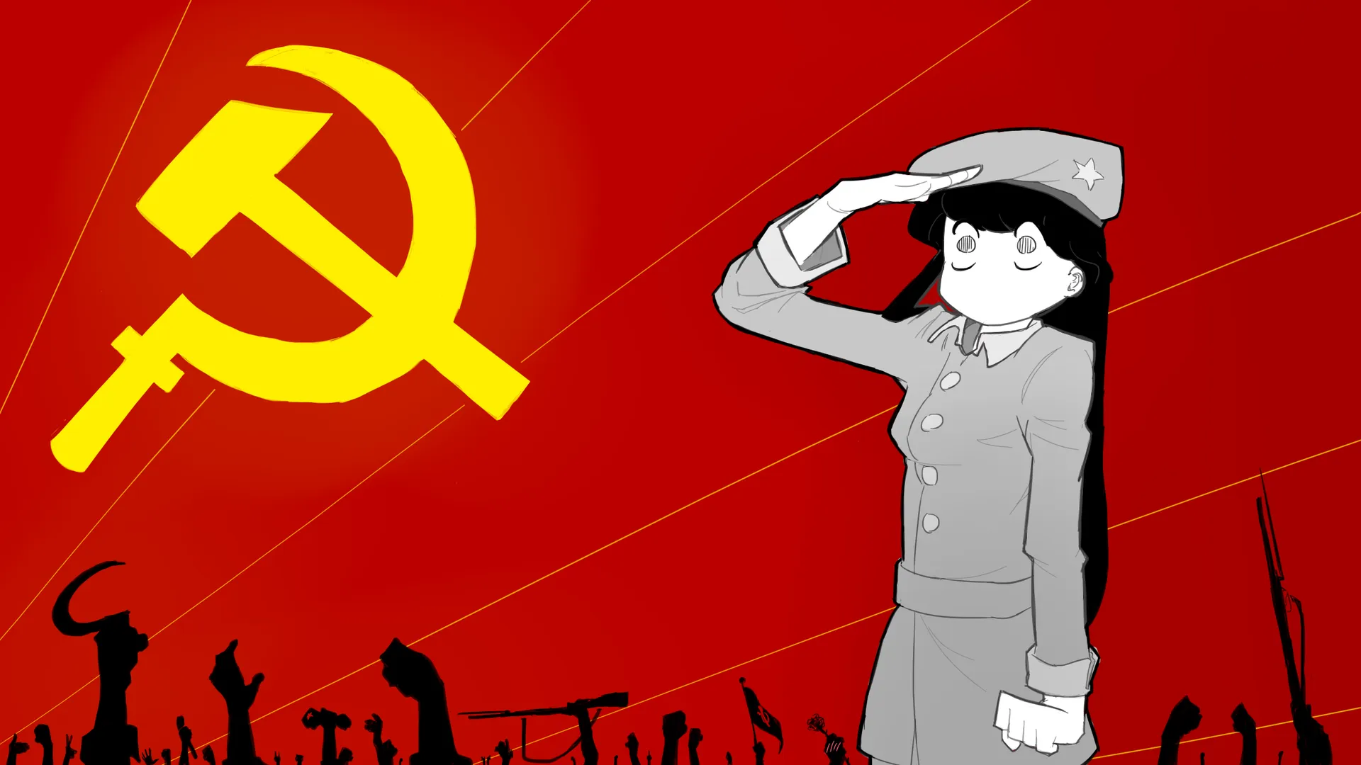Plus-sized Enby Comrade OnlyFans header