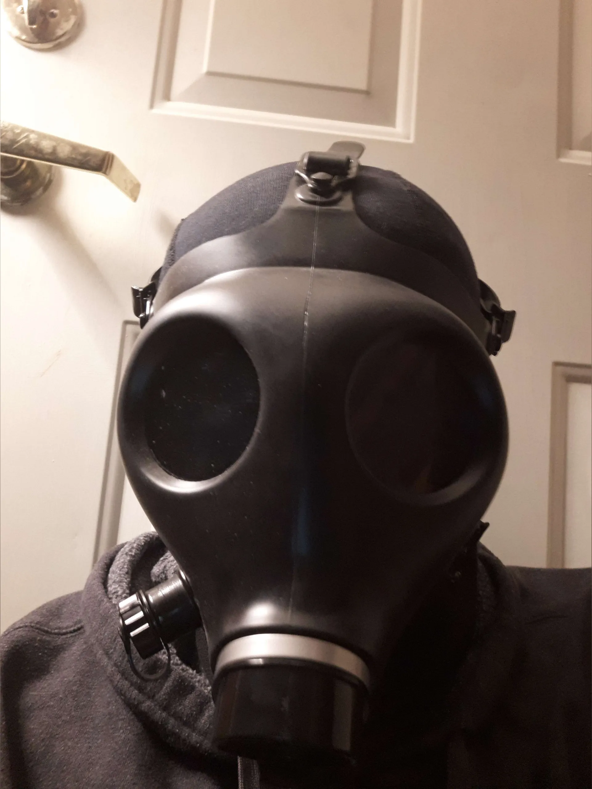 Big butt in the mask OnlyFans header