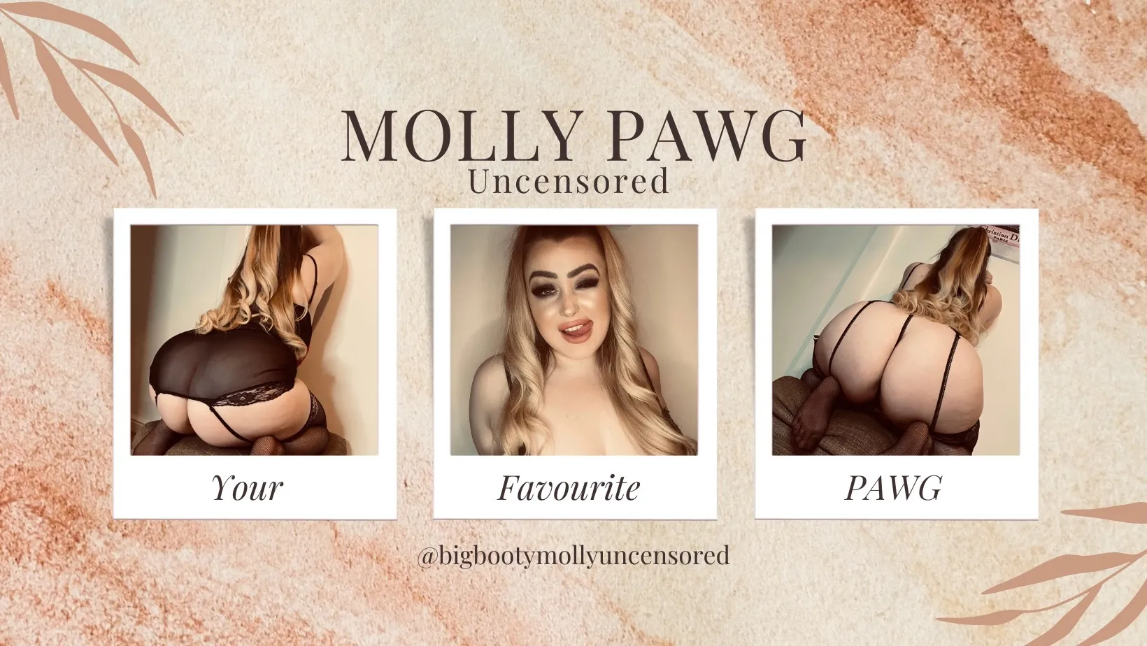 Molly PAWG uncensored OnlyFans header