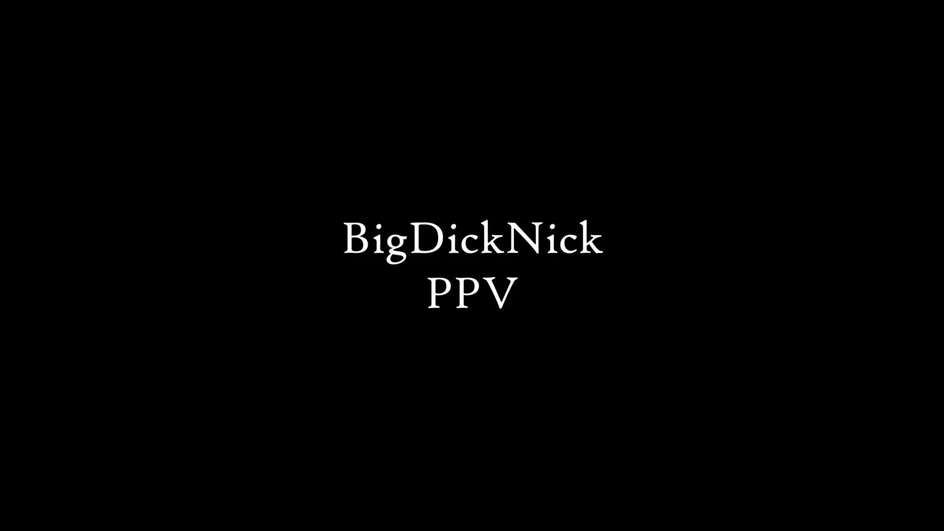 BigDickNickPPV OnlyFans header