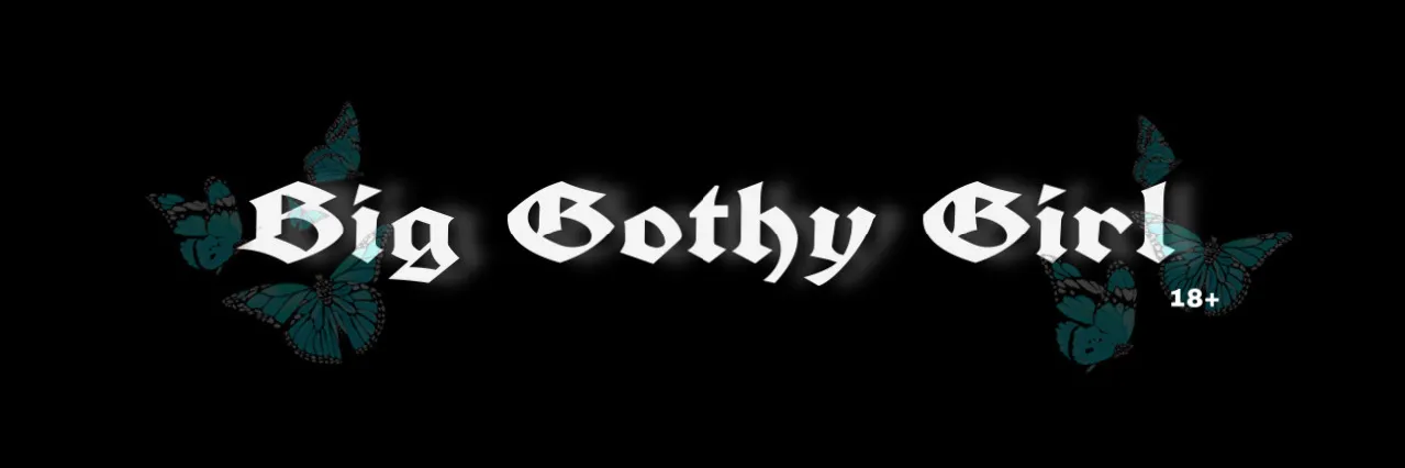 Big Gothy Girl OnlyFans header