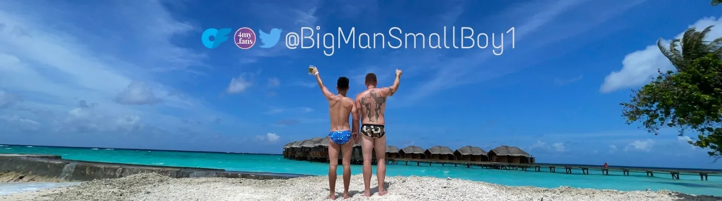 BIG MAN small boy OnlyFans header