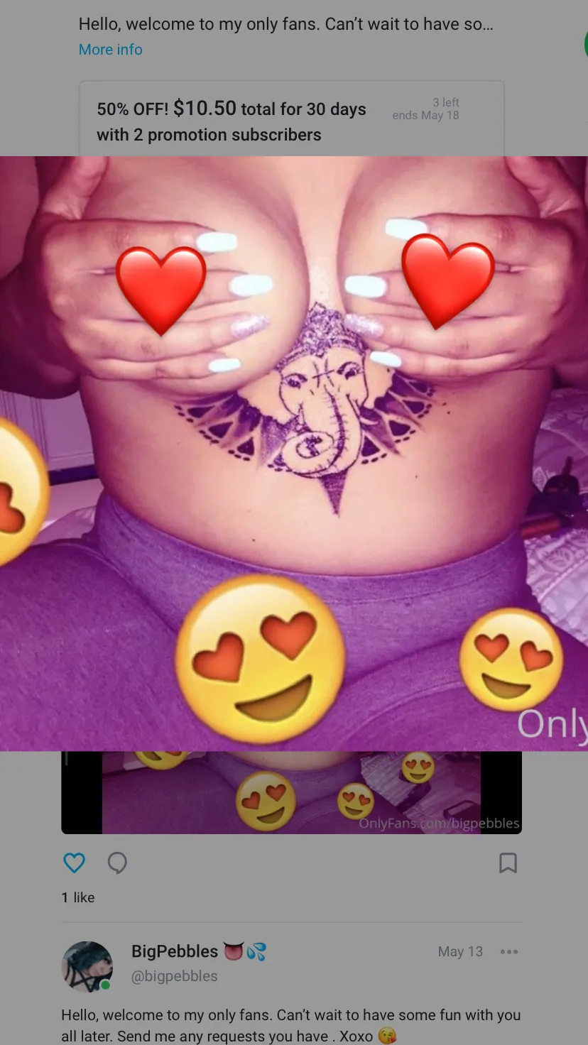 BigPebbles 👅💦 OnlyFans header