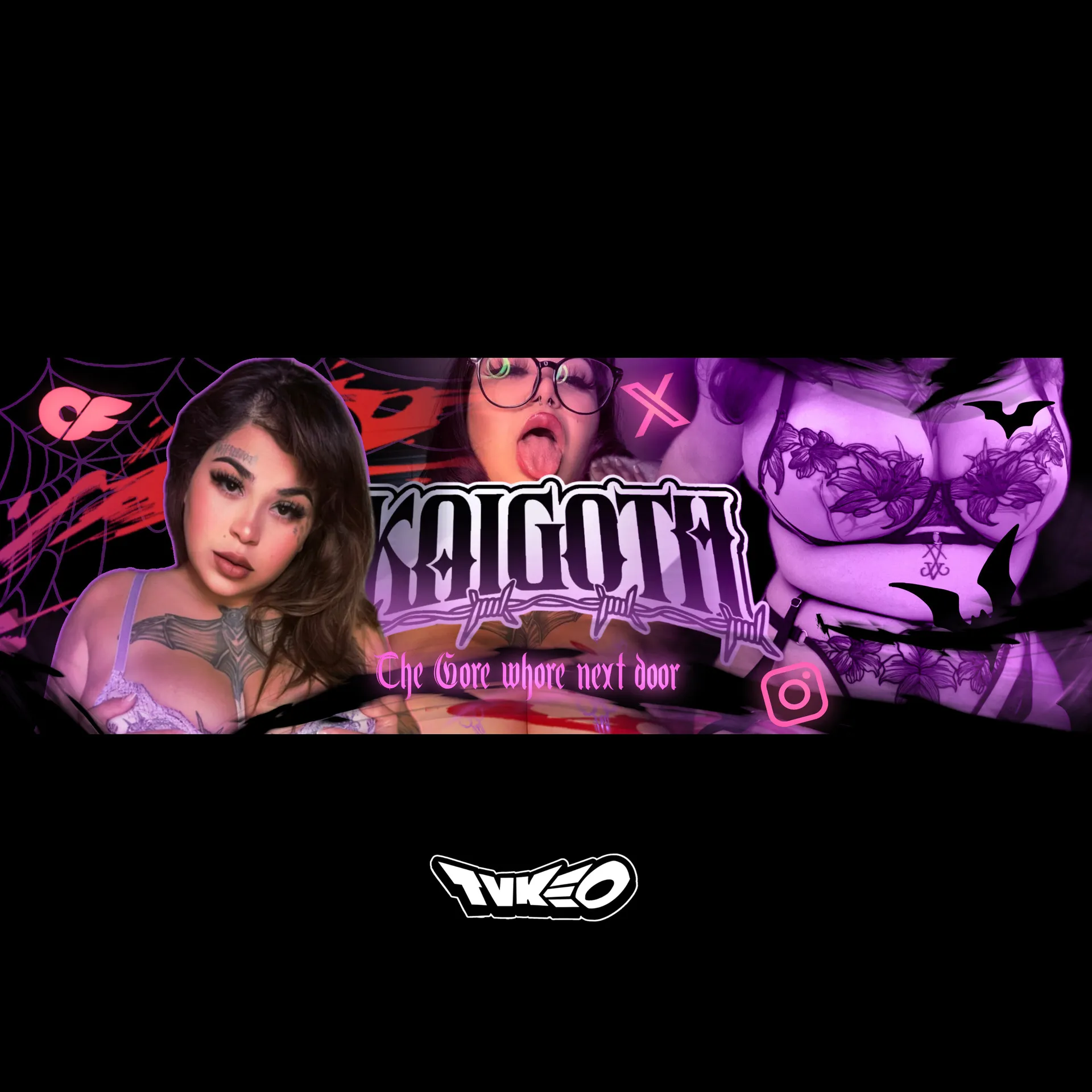 Kai Goth 🕸️ OnlyFans header