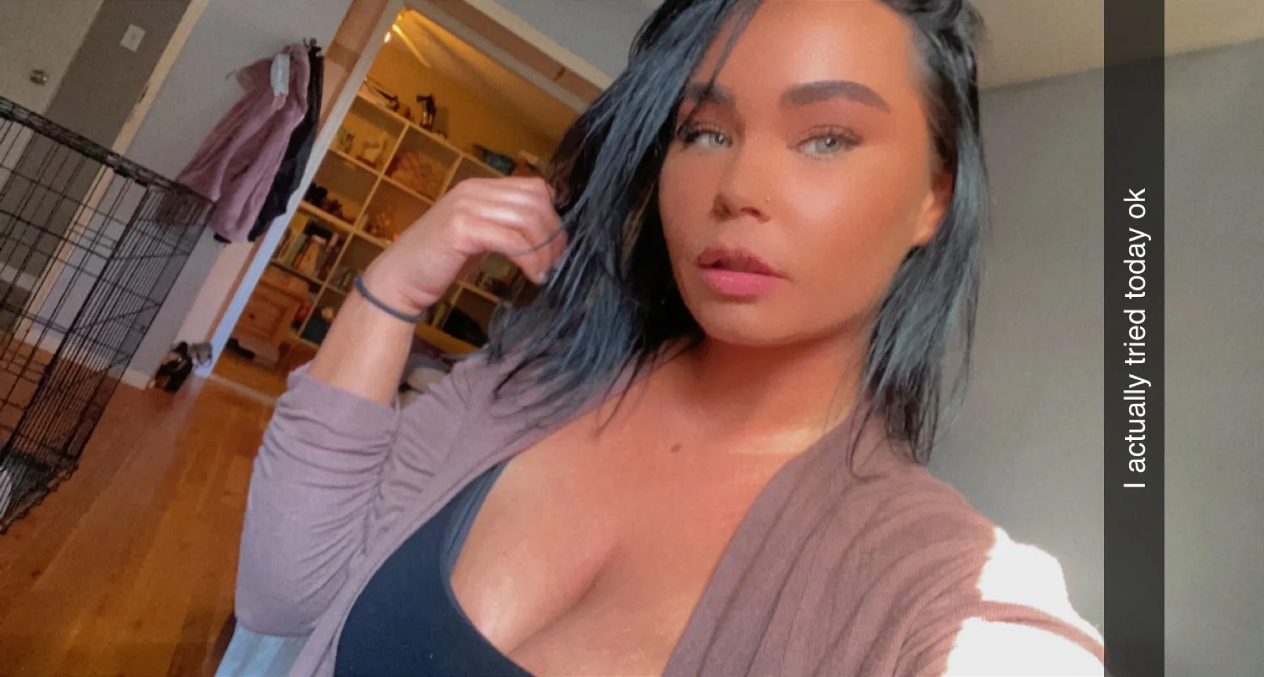 Big Tits but too broke to survive