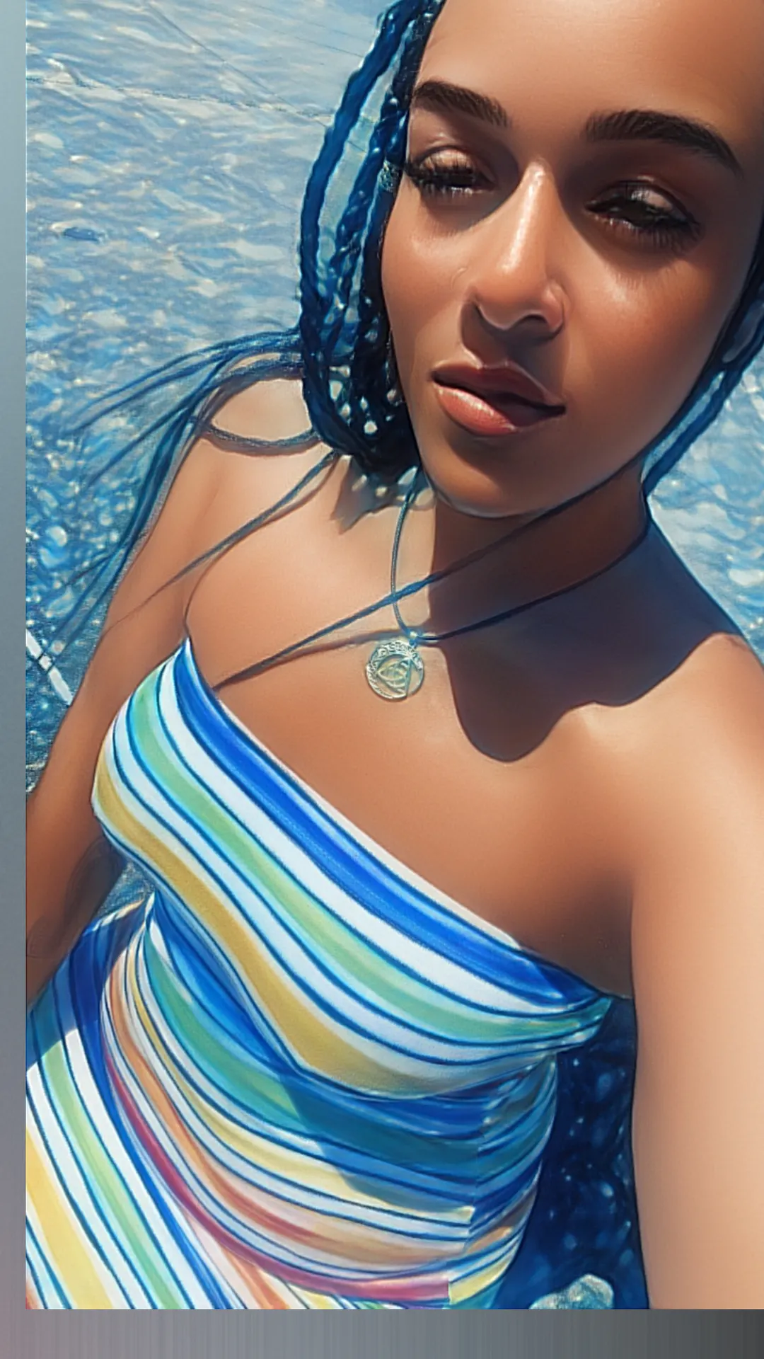 Biracial Moon Goddess