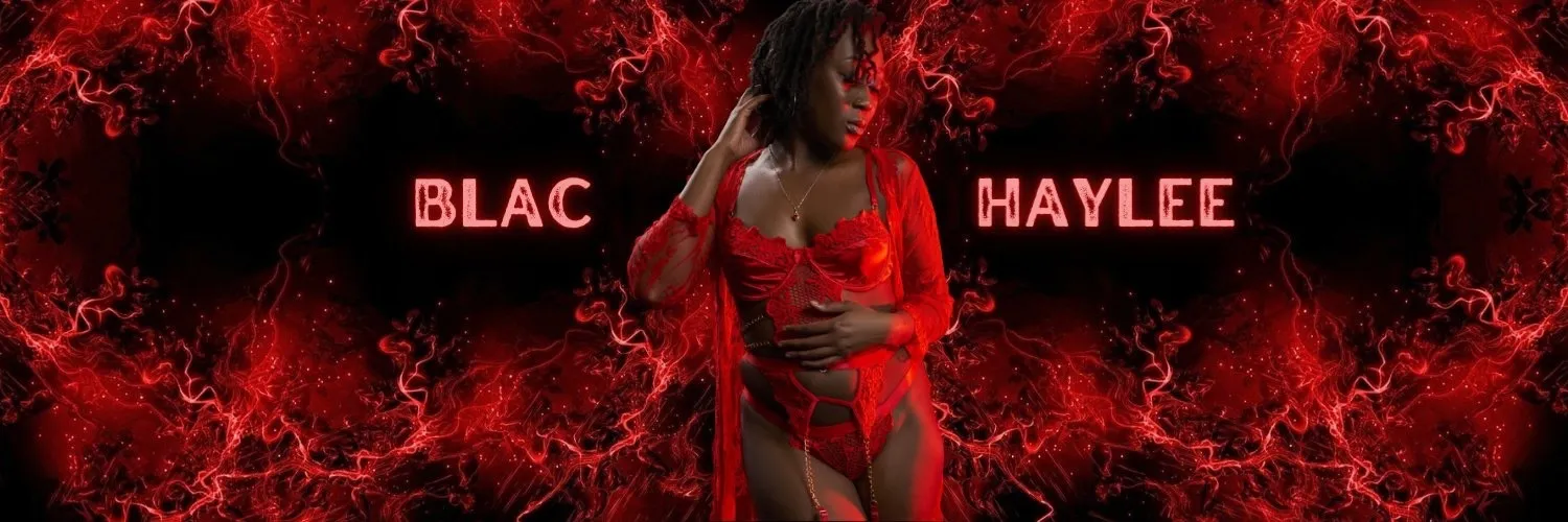 Blac Haylee OnlyFans header