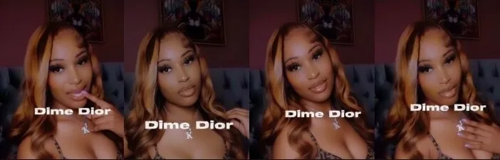Dime Dior OnlyFans header