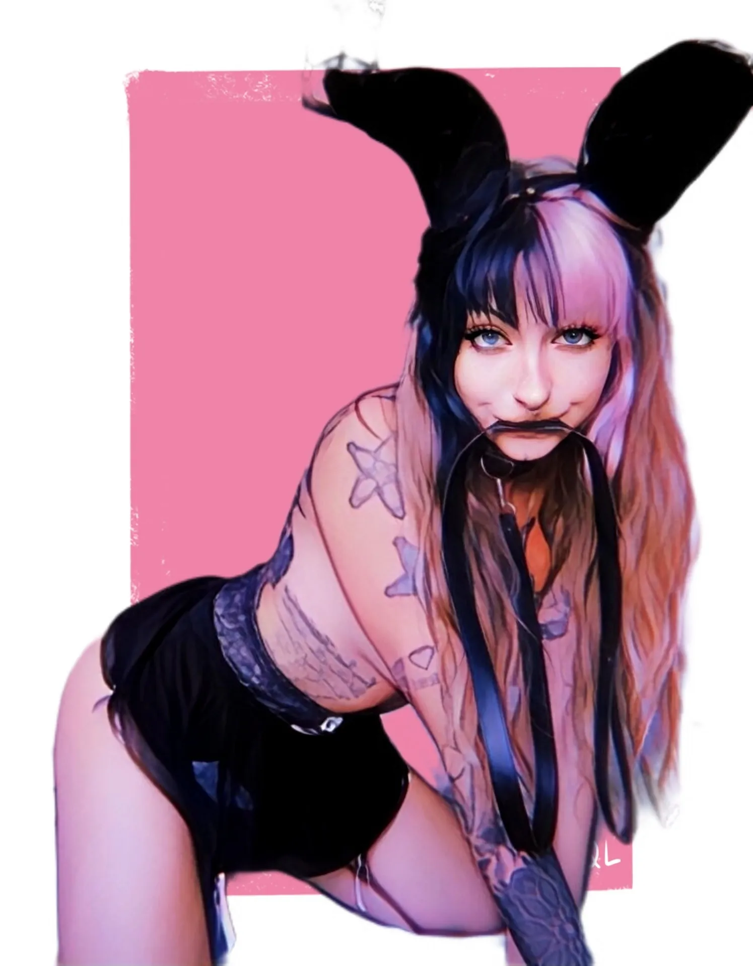 Blacklady_rabbit OnlyFans header