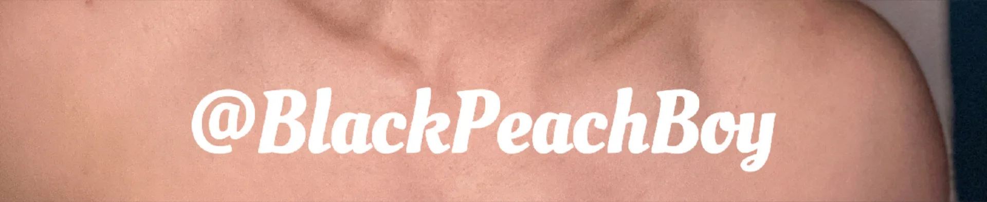 Blackpeachboy 黑桃洨男孩 OnlyFans header