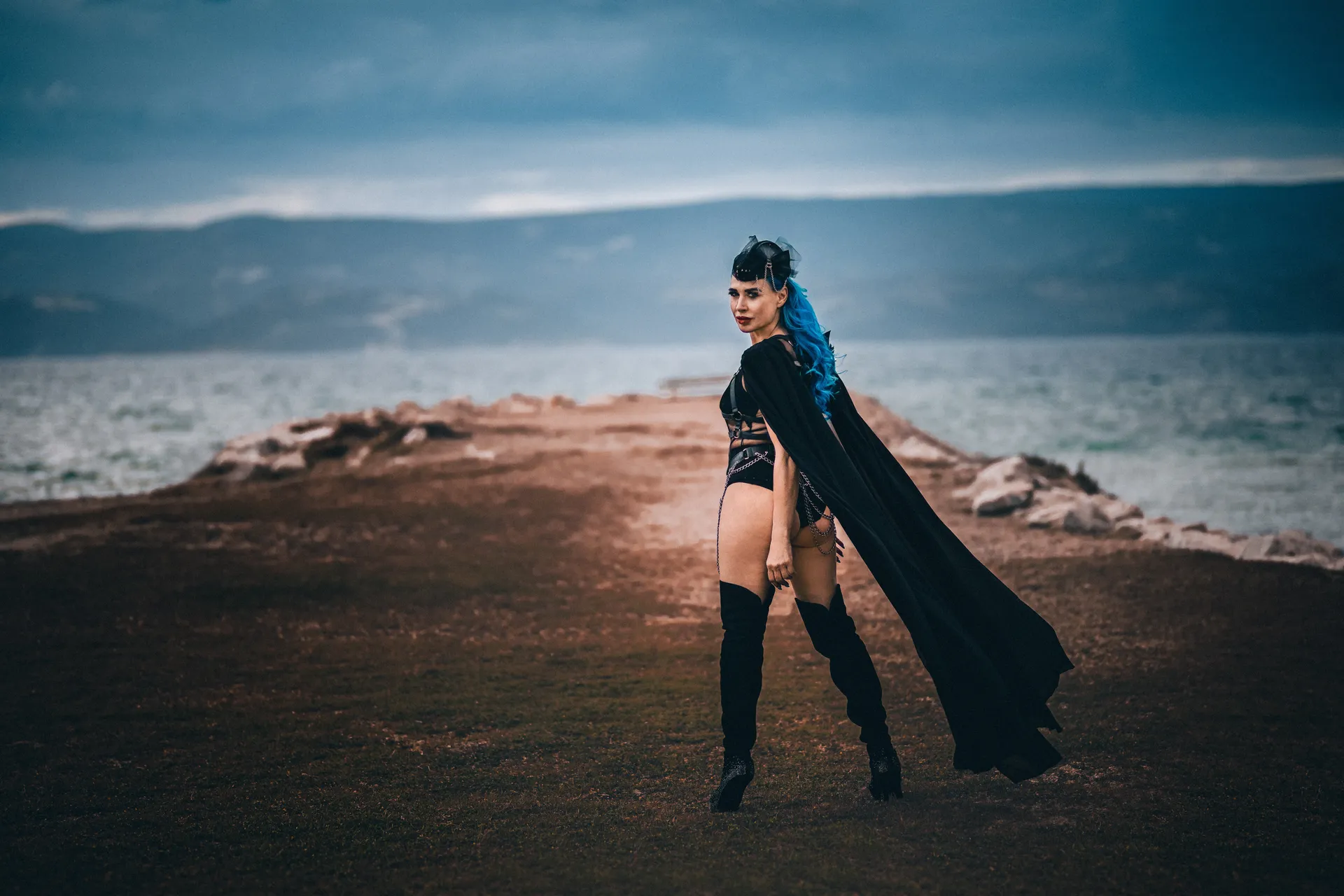 Dominant Blue Countess OnlyFans header