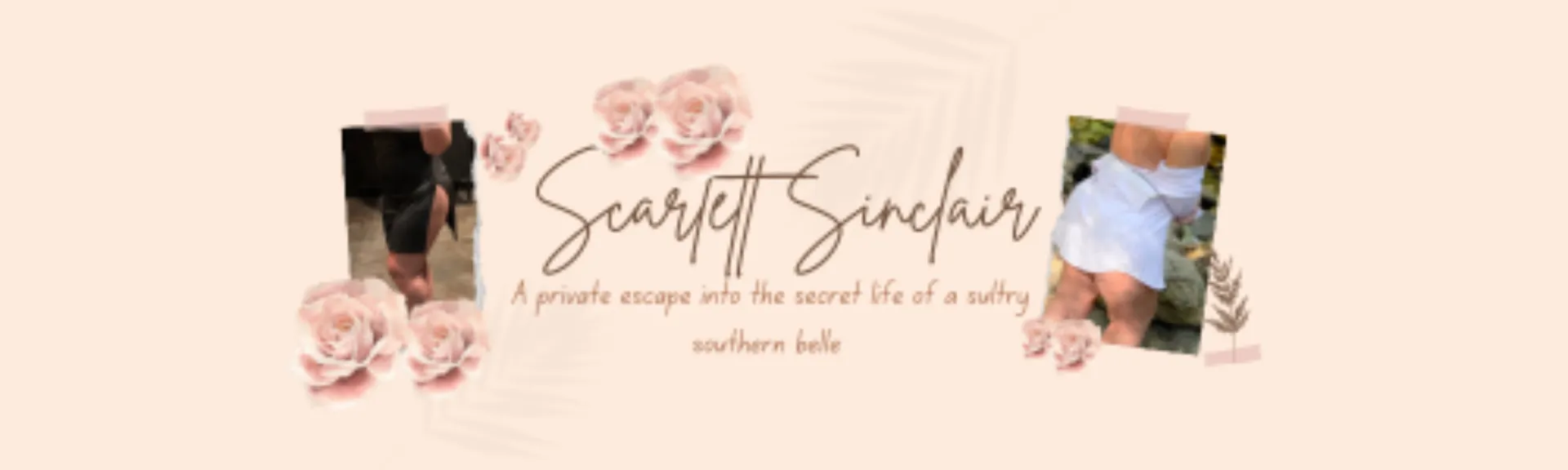 The Scarlett Sinclair OnlyFans header