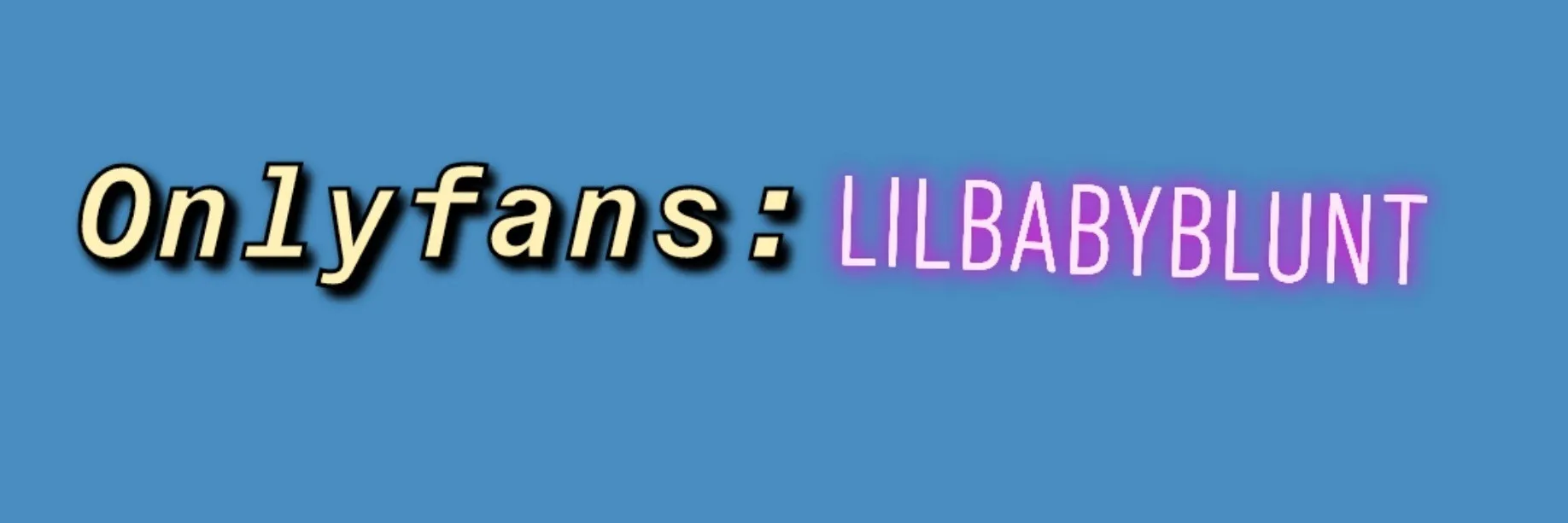 @LiLbabyBlunt OnlyFans header