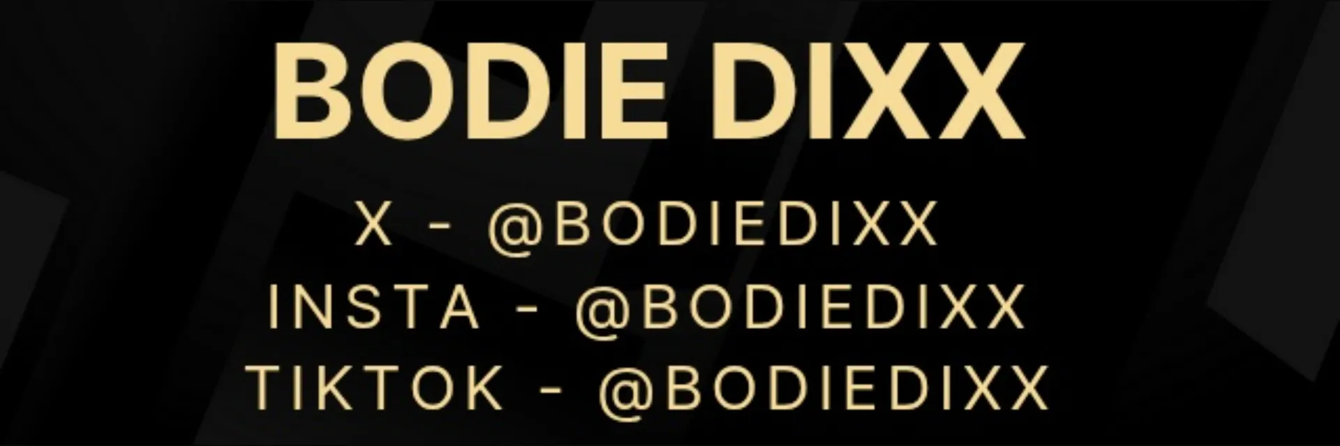 BodieDixx OnlyFans header