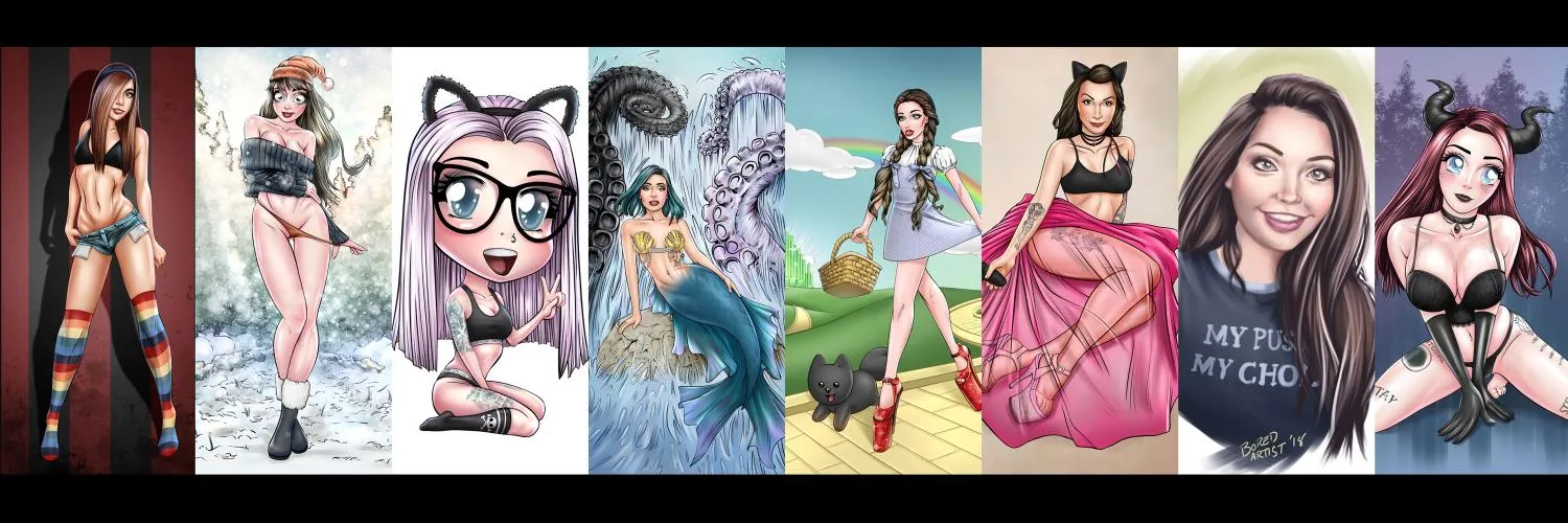 Bored Artist OnlyFans header