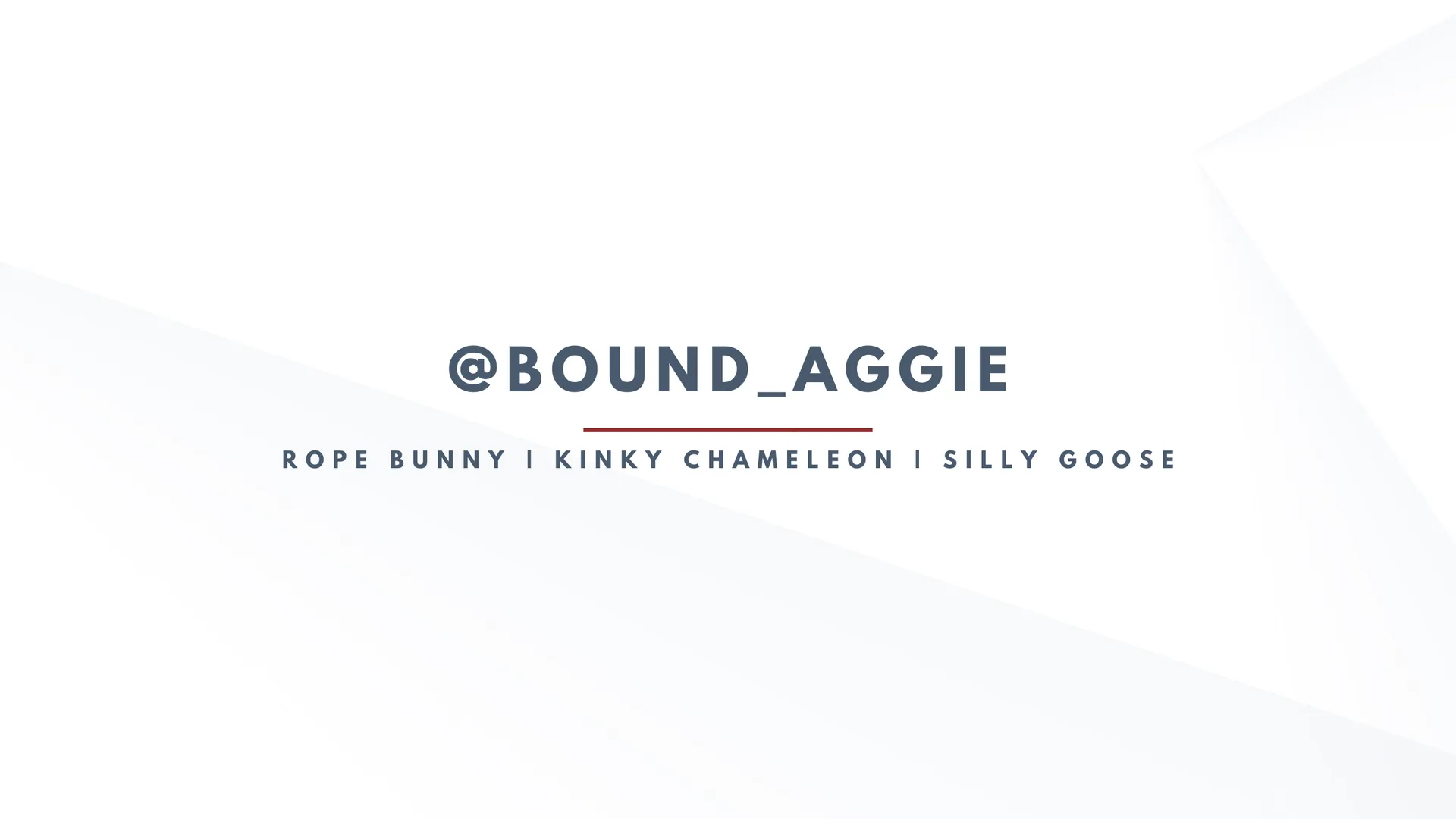 Bound Aggie OnlyFans header