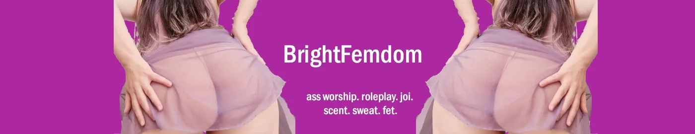Ms Bright of BrightFemdom OnlyFans header