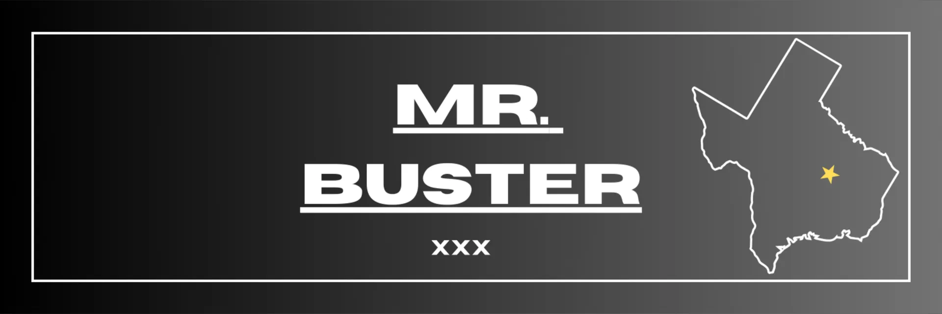 Mr.Buster OnlyFans header