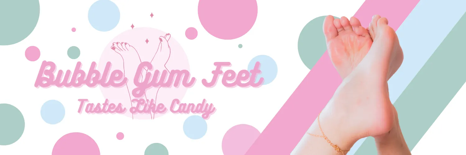 Bubble Gum Feet - Tastes Like Candy OnlyFans header